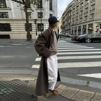 Nicole Maxi Faux Wool Coat