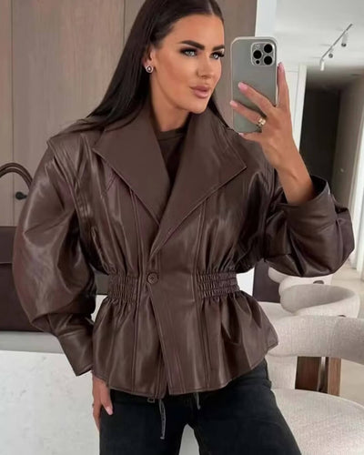 Stephanie Leather Jacket
