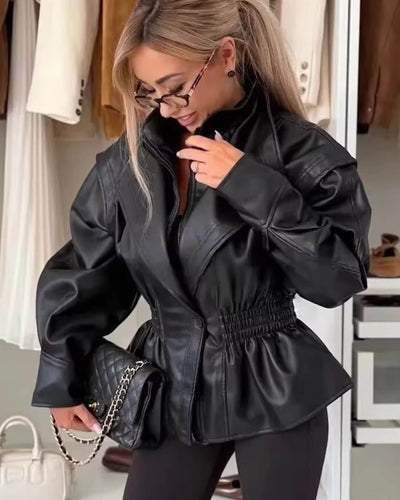 Stephanie Leather Jacket