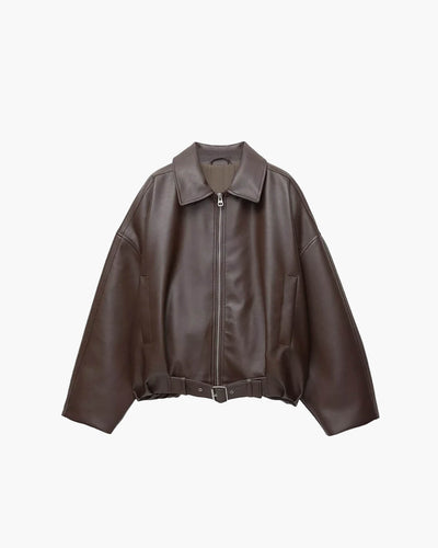 Caroline Vegan Leather Jacket