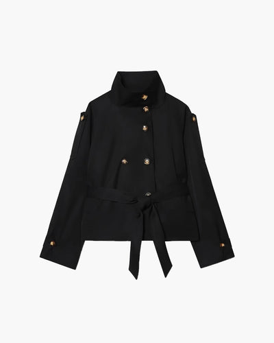 Sofie Cropped Trenchcoat