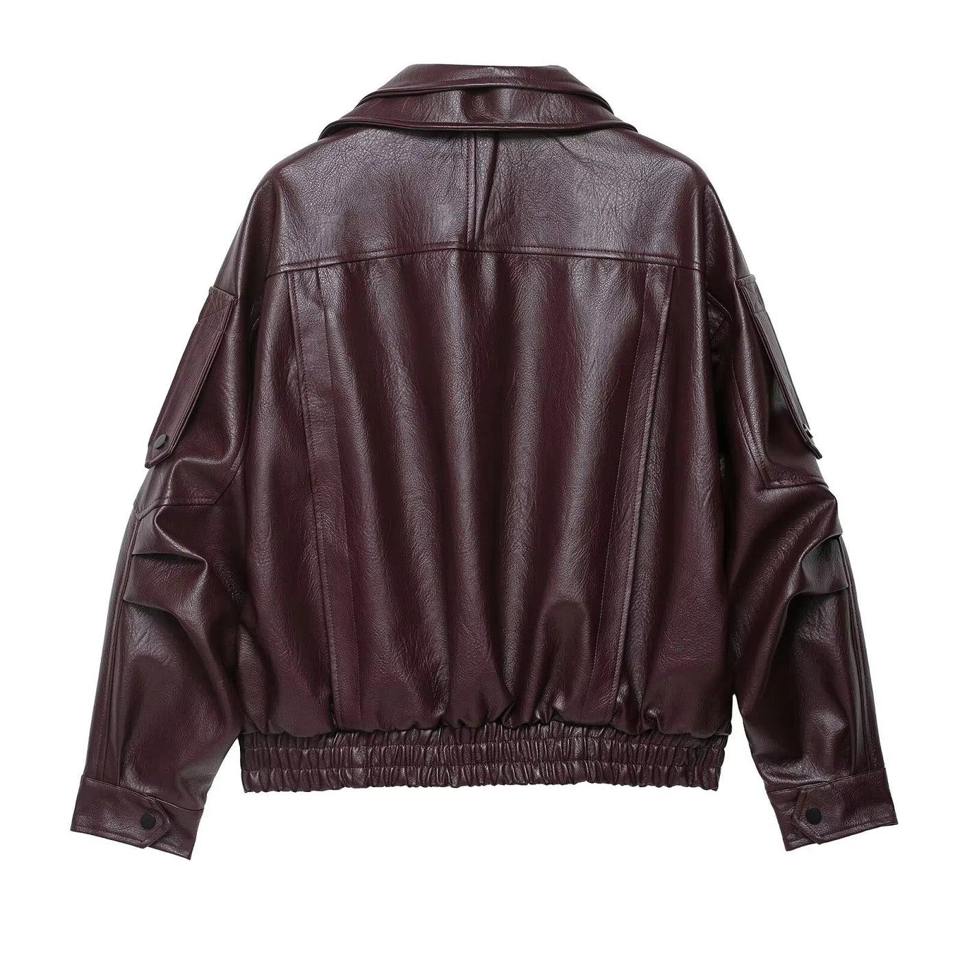 Carla Asymmetrical Leather Jacket