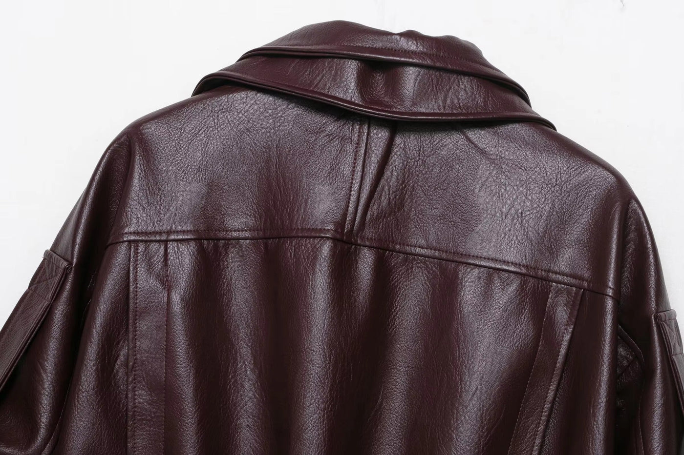 Carla Asymmetrical Leather Jacket