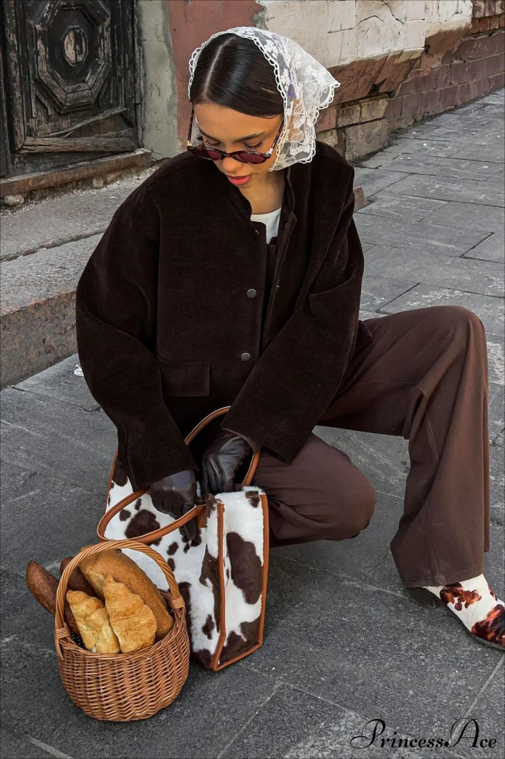 Cora Button Corduroy Jacket