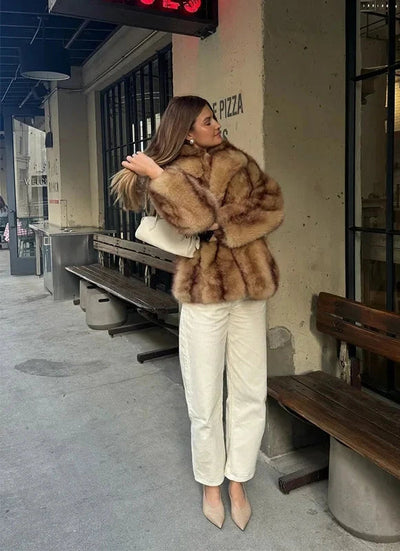 Fiona Faux Fur Coat