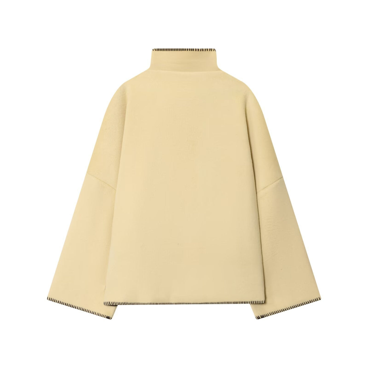 Emily High Neck Button Jacket