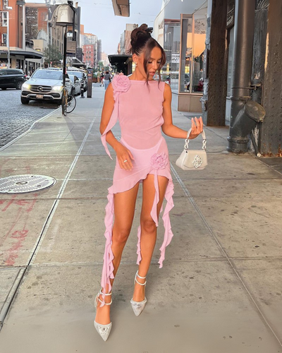 Faustine | Petalwave Mini Dress