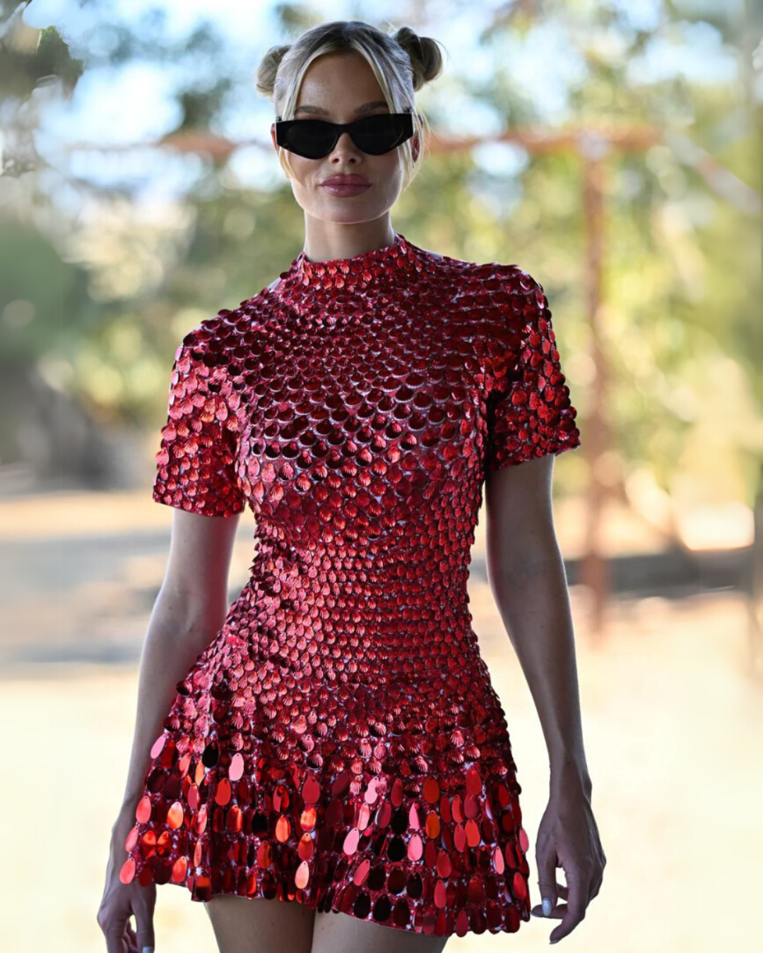 Zuleika | Glimmer Mini Dress