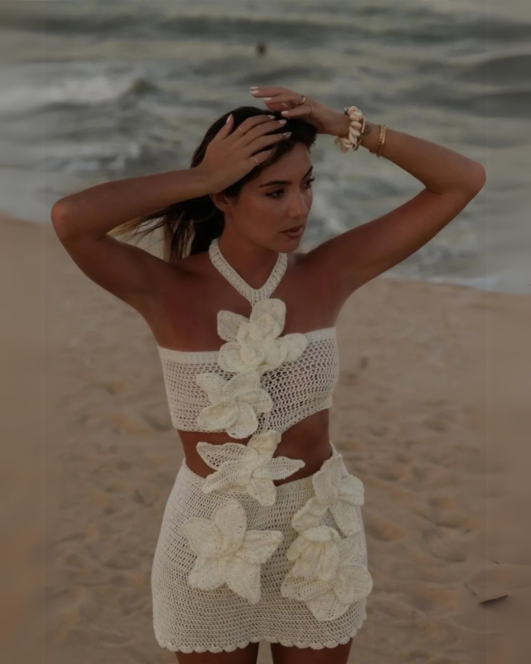 Ondine | Shorebloom Crochet Dress