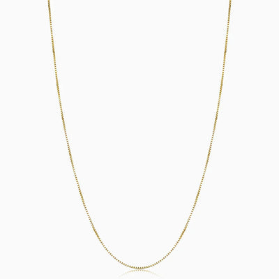 Veloria | Refined Slender Gold Necklace