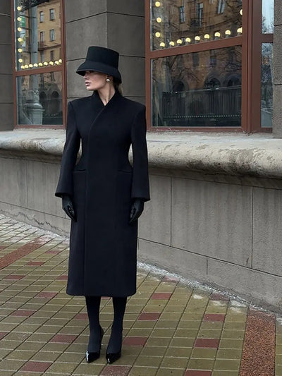 Genevieve Tailored Maxi Coat