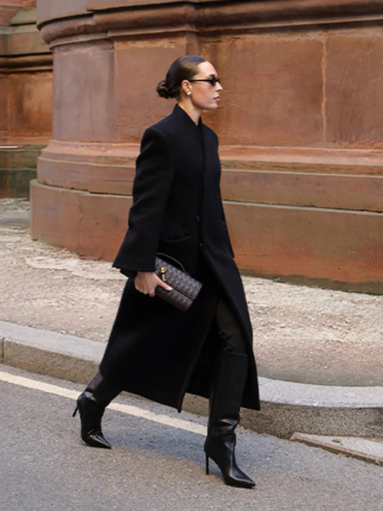 Genevieve Tailored Maxi Coat