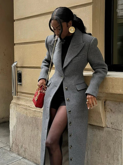 Iris Tailored Long Coat