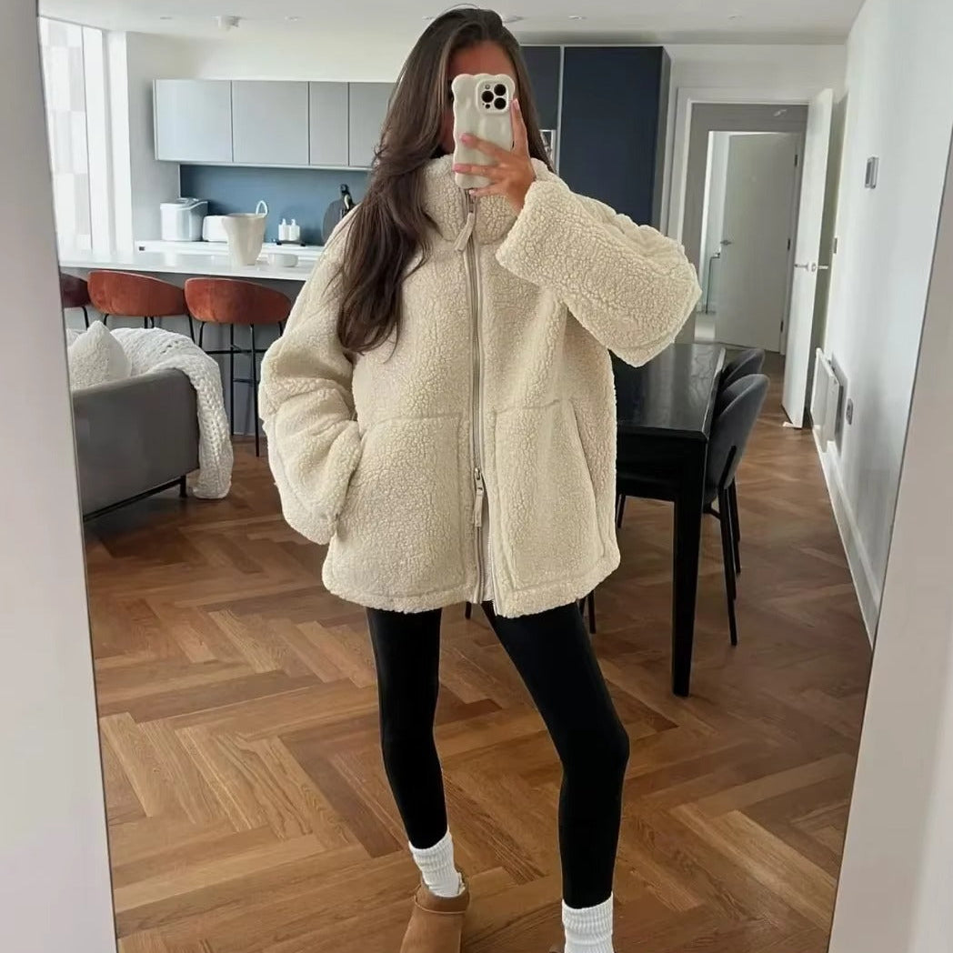 Susan Teddy Jacket Meets Rits