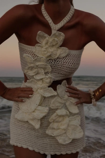 Ondine | Shorebloom Crochet Dress