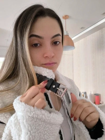 Chantal Boucle Bomber Jacket