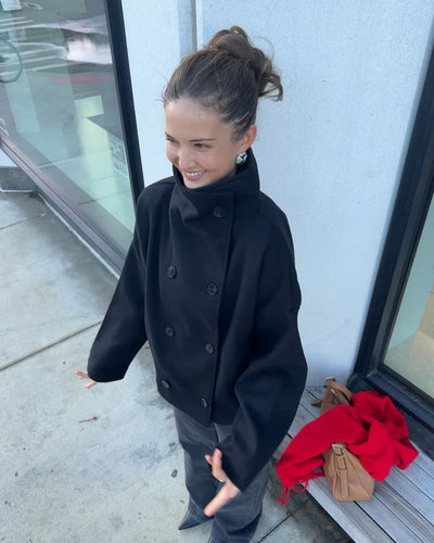 Clarissa jacket with stand-up collar