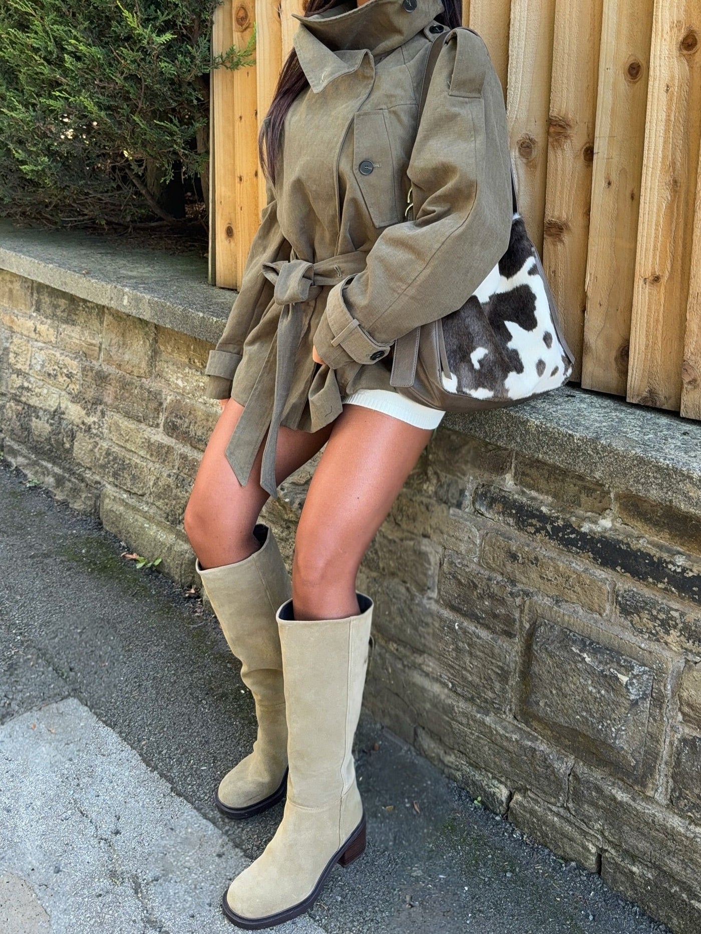 Kendra Windbreaker with Belt