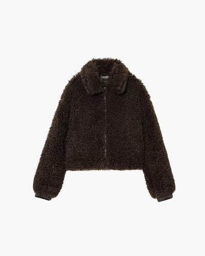 Porsha Faux Fur Teddy Jacket