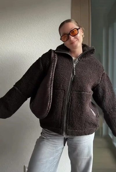 Susan Teddy Jacket Meets Rits