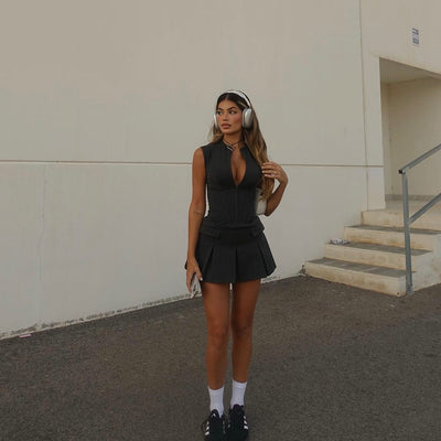 Braelyn | Structured Mini Dress