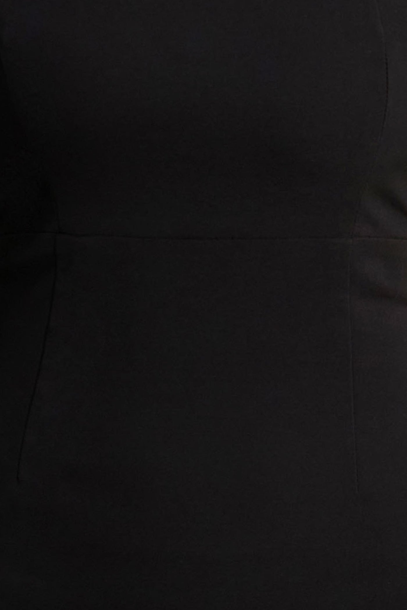 Retreat | Black Square-Neck Maxi Dress With Satin Puff-Sleeves