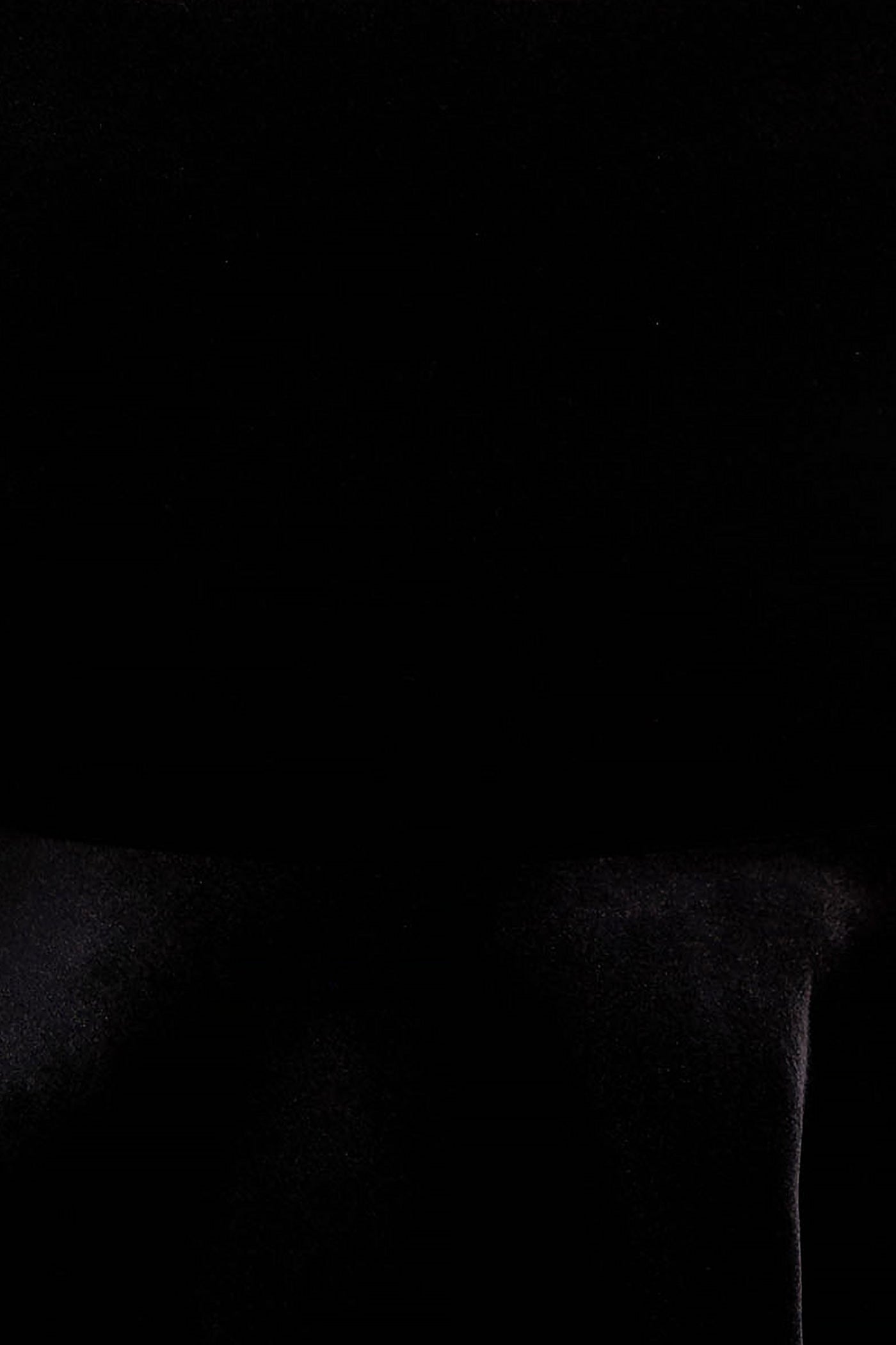 Beloved | Black Velvet Embellished Square-Neck Mini Dress