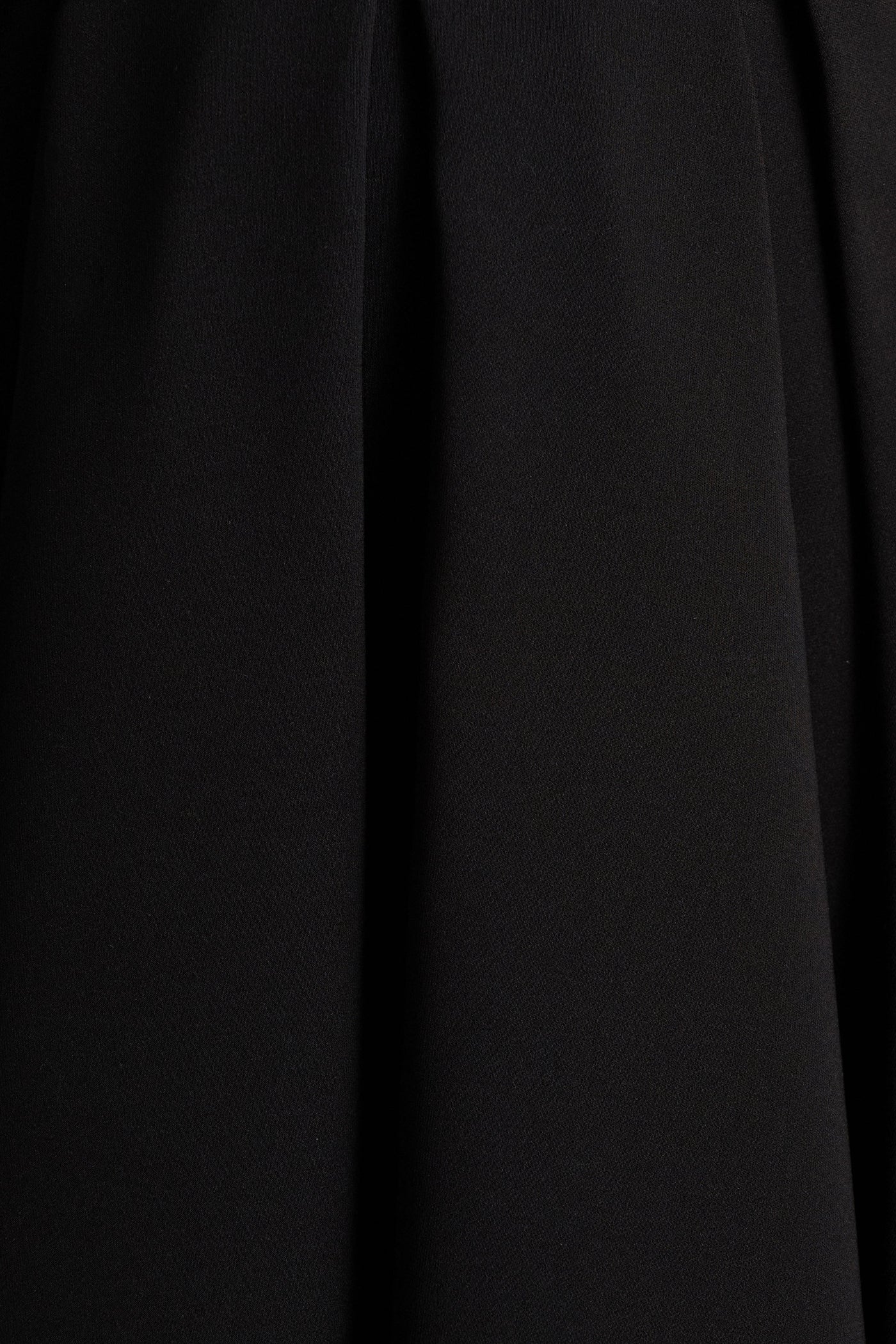 Cosima | Black Bardot-Neck Midi Dress