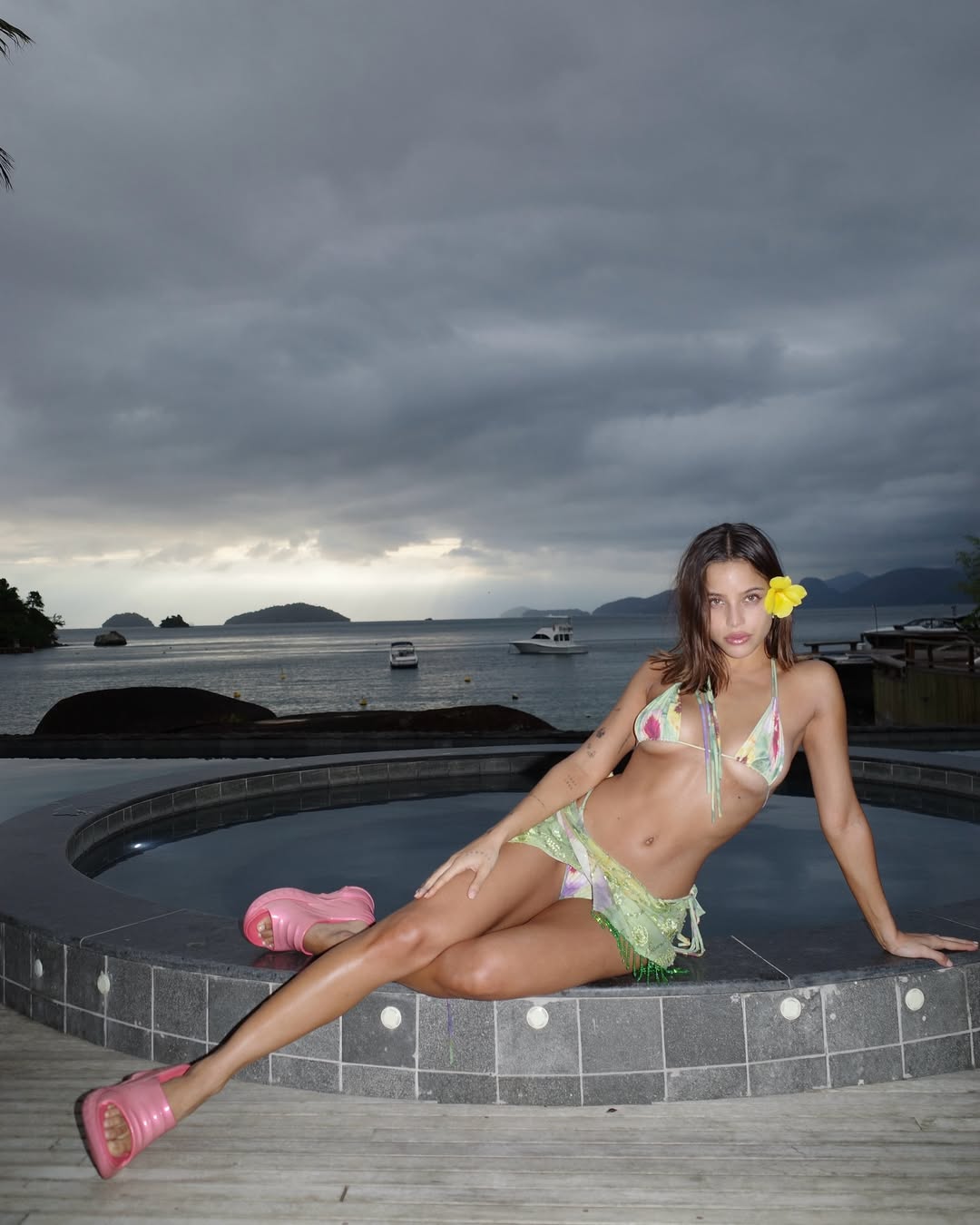 Lena | Tropical Floral Bikini Set