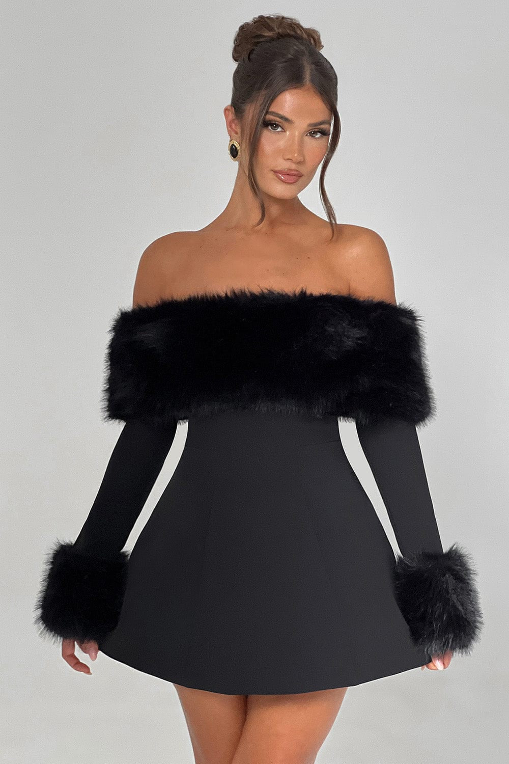 Laurel | Luxurious Fur Dress